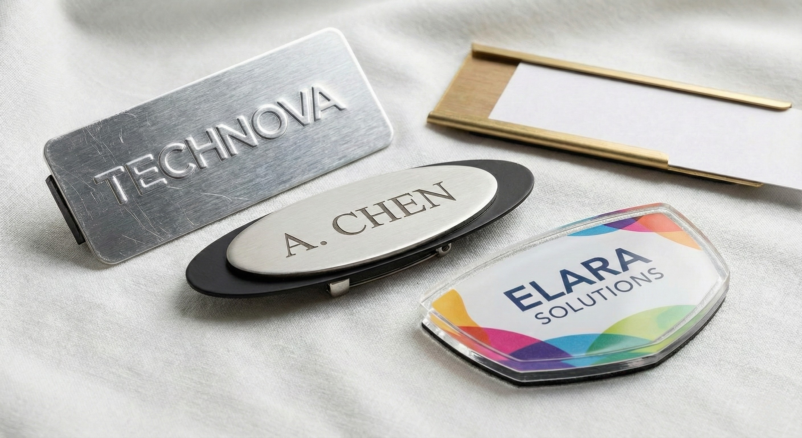 Name Tag - Reusable & Custom